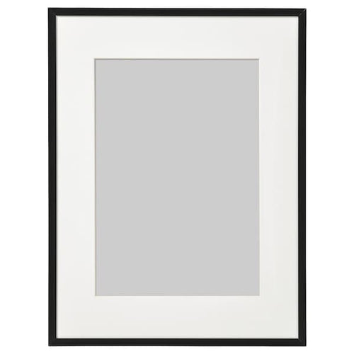 LOMVIKEN - Frame, black, 30x40 cm
