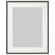 LOMVIKEN frame, black, 40x50 cm