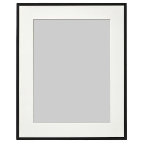 LOMVIKEN - Frame, black, 40x50 cm