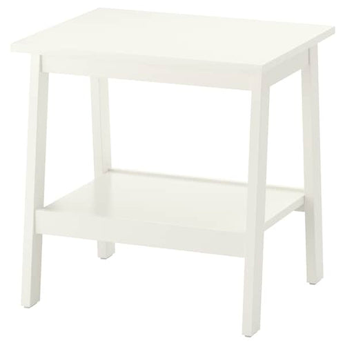 LUNNARP - Side table, white, 55x45 cm