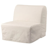 LYCKSELE MURBO chair-bed, Ransta natural, 80x87x100 cm