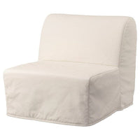 LYCKSELE MURBO chair-bed, Ransta natural, 80x87x100 cm