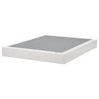 LYNGÖR slatted mattress base, white, 160x200 cm