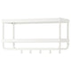 MACKAPÄR hat and coat rack, white, 78 cm
