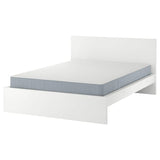MALM bed frame with mattress, white/Vesteröy firm, 140x200 cm