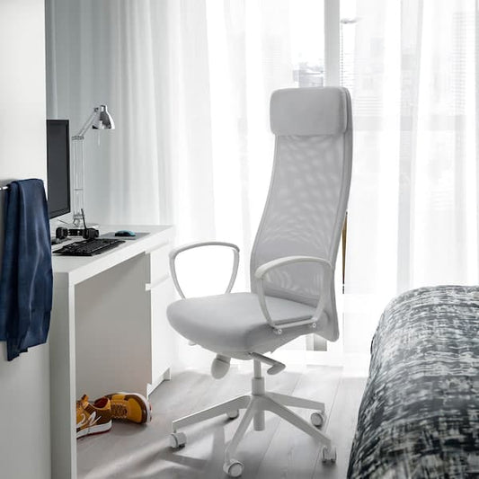 Ikea MARKUS Office chair Vissle light grey ,