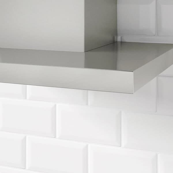 Ikea MATÄLSKARE Hood to be fixed to the wall - stainless steel color , 60 cm