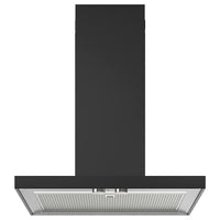 MATÄLSKARE wall mounted extractor hood, black, 60 cm