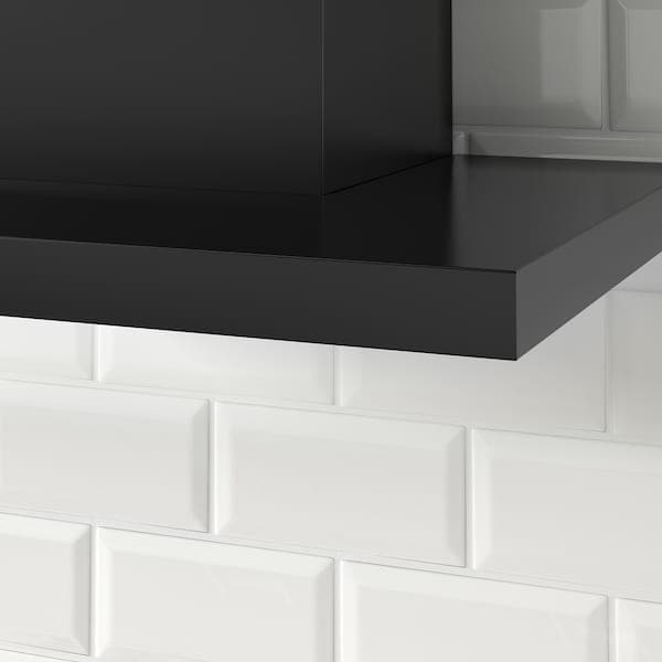 MATÄLSKARE Hood to be fixed to the wall - black 60 cm , 60 cm - best price from Maltashopper.com 10388977