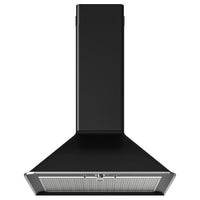 MATTRADITION wall mounted extractor hood, black, 60 cm