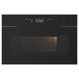 MATTRADITION microwave oven, IKEA 300 black, 59.5x39.4x31.7 cm