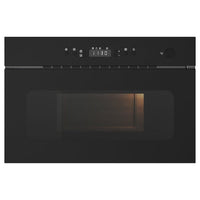 MATTRADITION microwave oven, IKEA 300 black, 59.5x39.4x31.7 cm