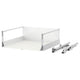 MAXIMERA drawer, high, white, 60x60 cm