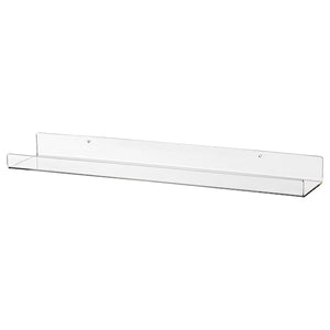 Ikea MELLÖSA - Picture ledge, transparent, 60 cm