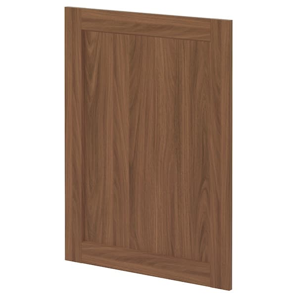 Ikea METOD - 1 front for dishwasher, Enköping brown/walnut effect, 60 cm