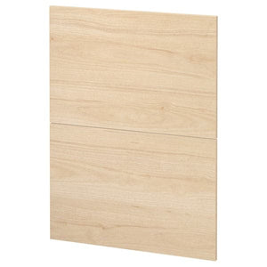 Ikea METOD - 2 fronts for dishwasher, Askersund light ash effect , 60 cm
