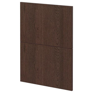 Ikea METOD - 2 fronts for dishwasher, Sinarp brown, 60 cm