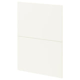 METOD 2 fronts for dishwasher, Vallstena white, 60 cm