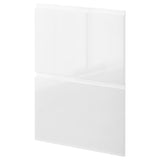 METOD 2 fronts for dishwasher, Voxtorp high-gloss/white, 60 cm