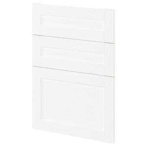 Ikea METOD - 3 fronts for dishwasher, Enköping white/wood effect, 60 cm