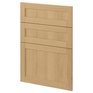 Ikea METOD - 3 fronts for dishwasher, Forsbacka oak, 60 cm