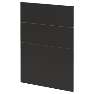 Ikea METOD - 3 fronts for dishwasher, Nickebo/matt anthracite, 60 cm