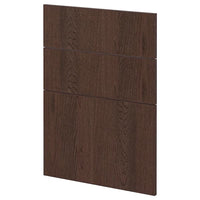 METOD 3 fronts for dishwasher, Sinarp brown, 60 cm