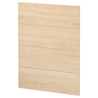 METOD 4 fronts for dishwasher, Askersund light ash effect, 60 cm