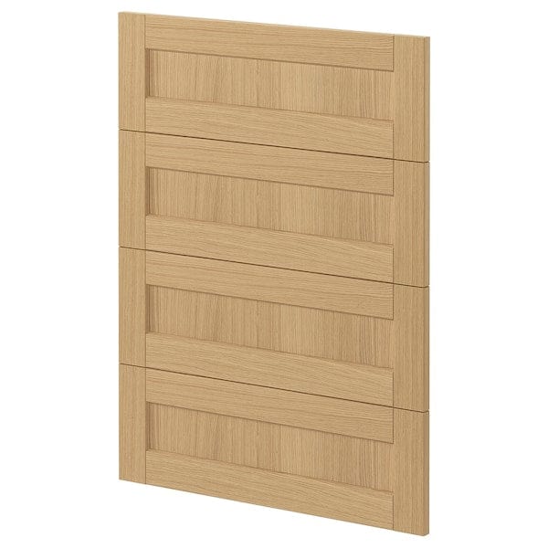 Ikea METOD - 4 fronts for dishwasher, Forsbacka oak, 60 cm