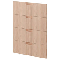 METOD 4 fronts for dishwasher, Fröjered light bamboo, 60 cm