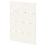 METOD 4 fronts for dishwasher, Vallstena white, 60 cm