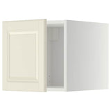 METOD top cabinet, white/Bodbyn off-white, 40x40 cm