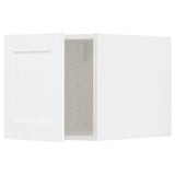 METOD top cabinet, white Enköping/white wood effect, 40x40 cm