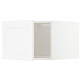 METOD top cabinet for fridge/freezer, white/Axstad matt white, 60x40 cm