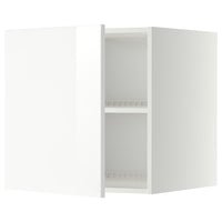 METOD top cabinet for fridge/freezer, white/Ringhult white, 60x60 cm