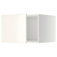 METOD top cabinet for fridge/freezer, white/Veddinge white, 60x40 cm