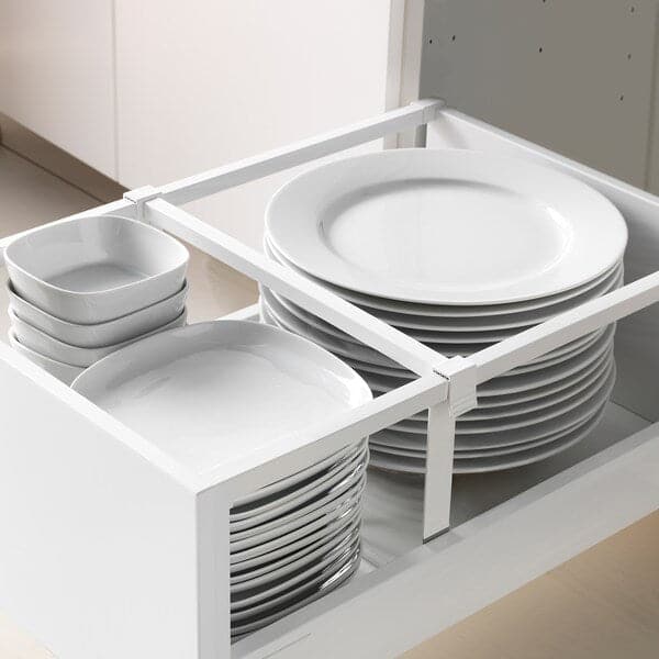 METOD / MAXIMERA - High cabinet with drawers, white/Veddinge white, 40x60x200 cm - best price from Maltashopper.com 09365335