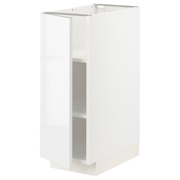 Ikea METOD - Base cabinet with shelves, white/Ringhult white, 30x60 cm
