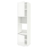 METOD high cabinet f built-in appliances, white/Ringhult white, 60x60x240 cm