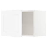METOD wall cabinet, white/Axstad matt white, 60x40 cm