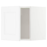 METOD wall cabinet, white/Axstad matt white, 40x40 cm