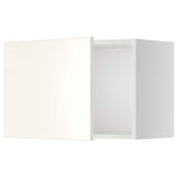 METOD wall cabinet, white/Veddinge white, 60x40 cm