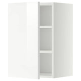 METOD wall cabinet with shelves, white/Ringhult white, 40x60 cm