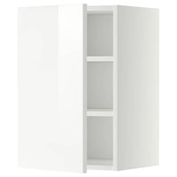 METOD wall cabinet with shelves, white/Ringhult white, 40x60 cm