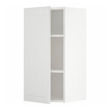 METOD wall cabinet with shelves, white/Stensund white, 40x80 cm