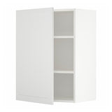 METOD wall cabinet with shelves, white/Stensund white, 60x80 cm