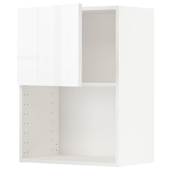 Ikea METOD - Wall cabinet for microwave oven, white/Ringhult white, 60x80 cm