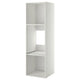 METOD high cabinet f built-in appliances, white, 60x60x200 cm