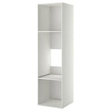 METOD high cabinet f built-in appliances, white, 60x60x220 cm