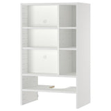 METOD wall cabinet f b-in extractor hood, white, 60x37x100 cm